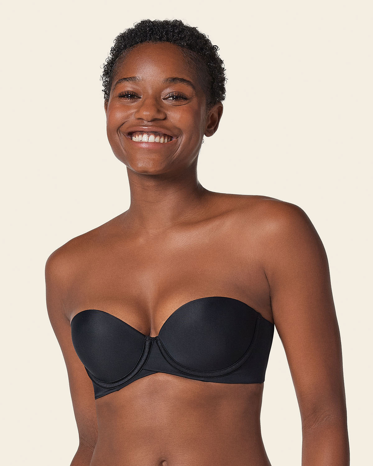 Double Push-Up Strapless Petite Bra