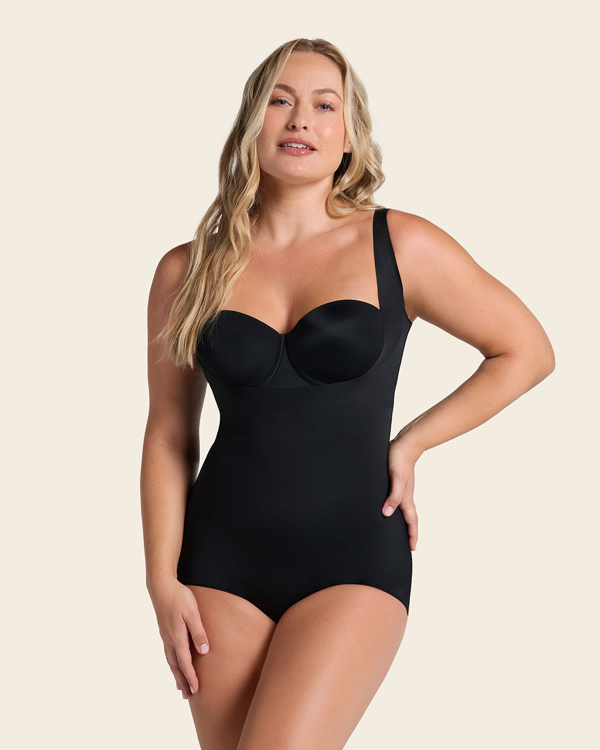 Plunge Back Classic Sculpting Body Shaper