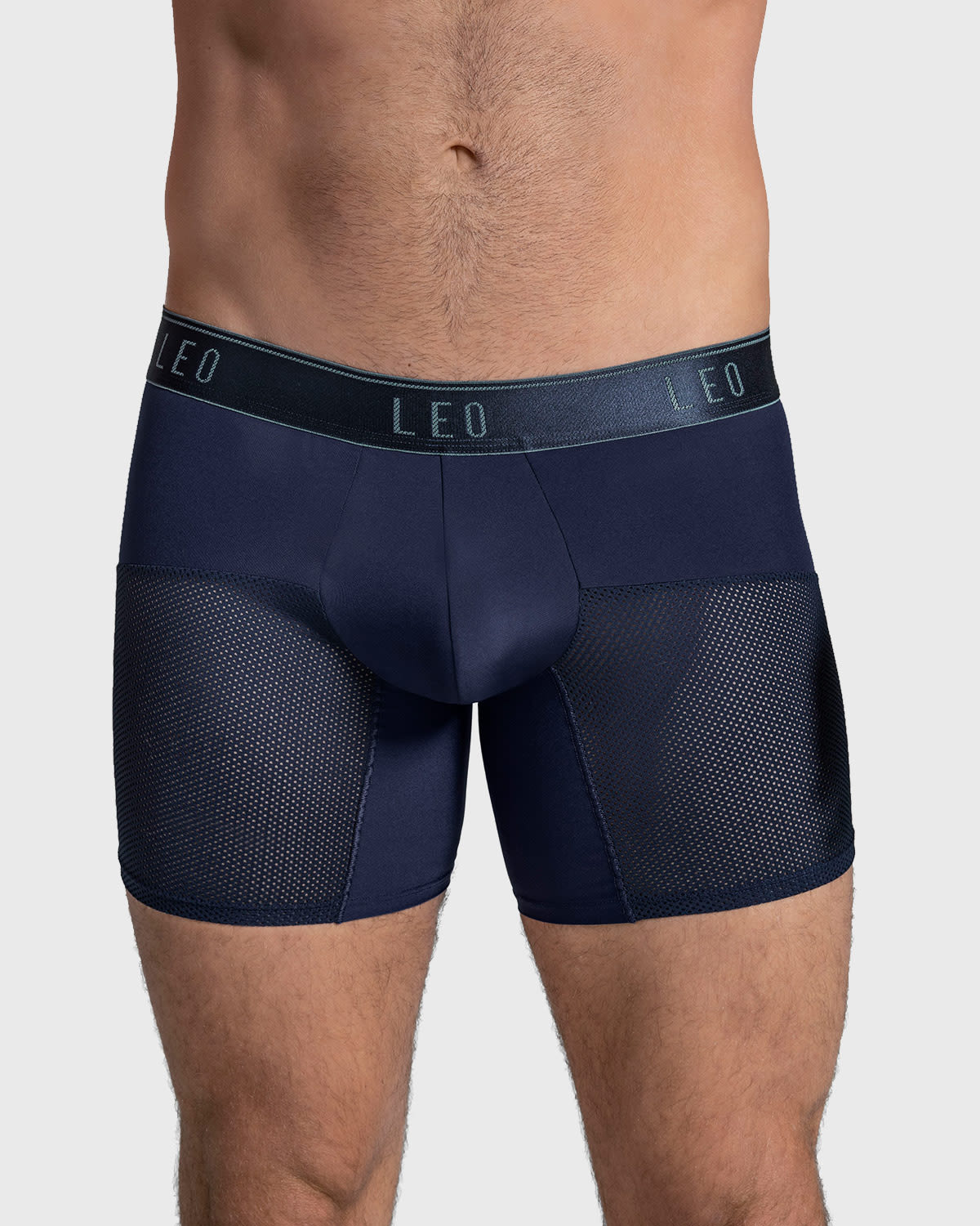 High-Tech Mesh Boxer Brief with Ergonomic Pouch