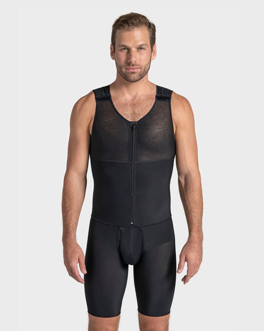 Men's Post-Surgical Firm Compression Bodysuit