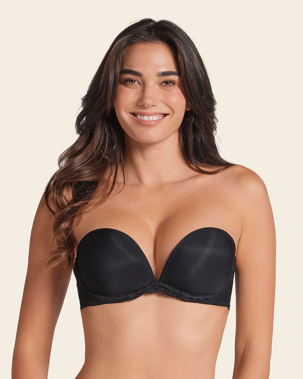 The 3D Bra: Triple Push-Up Plunge Bra