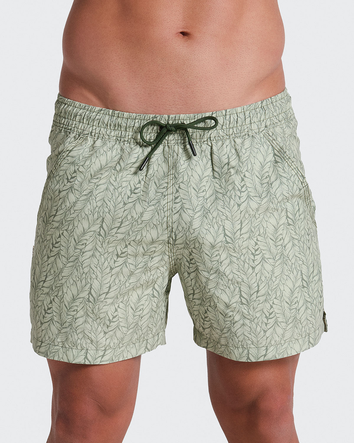 5" Eco-Friendly Men's Swim Trunk with Soft Inner Mesh Lining