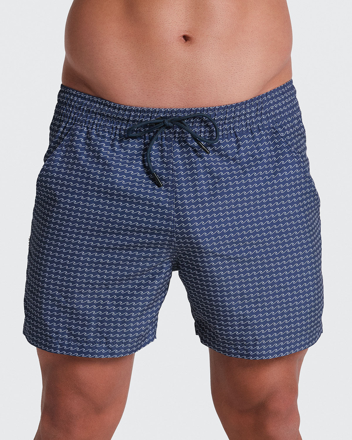 5" Eco-Friendly Men's Swim Trunk with Soft Inner Mesh Lining