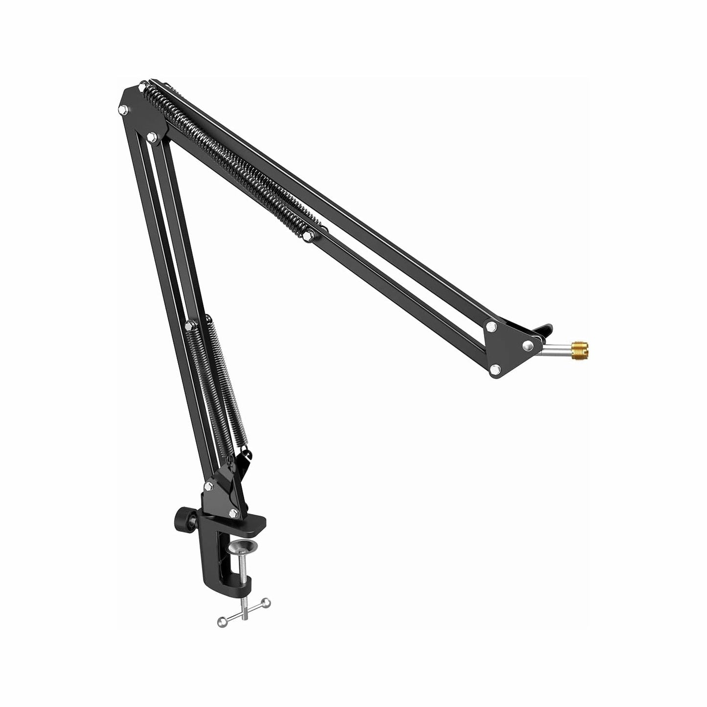 FIFINE CS1 Scissor Boom Arm Stand with 3/8" Thread Size and 5/8" Adapter for All Standard Mics, Mic Mounts, Shock Mounts