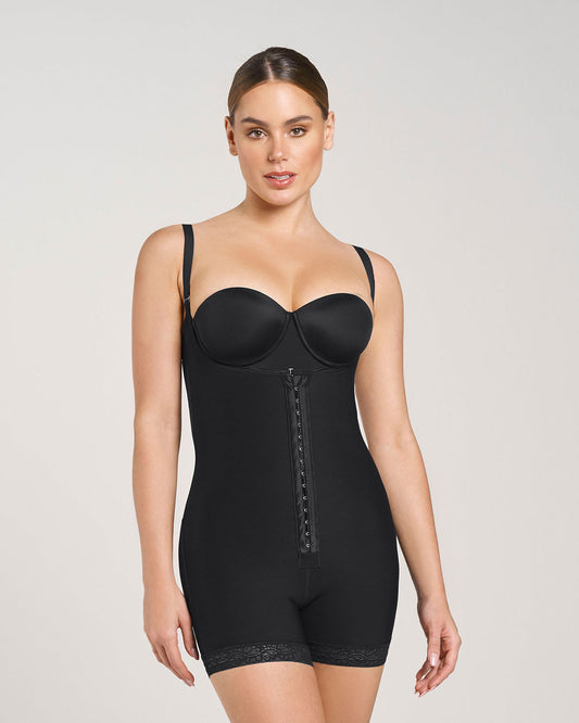 Post-Surgical Short Girdle with Front Hook-and-Eye Closure