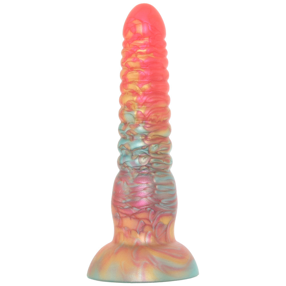 Colours Stacked 6 Inch Dildo in Red/Gold