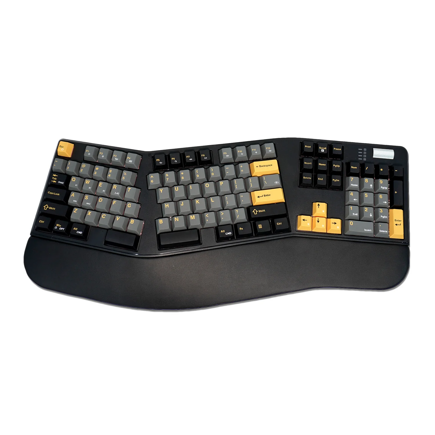 RK104: Split Ergonomic Mechanical Keyboard for Gaming & Office